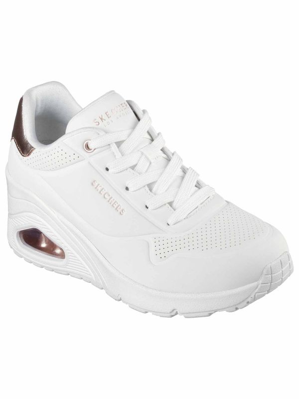 SNEAKERS UNO WEDGE SKECHERS DONNA BIANCO SNEAKERS UNO WEDGE SKECHERS DONNA BIANCO