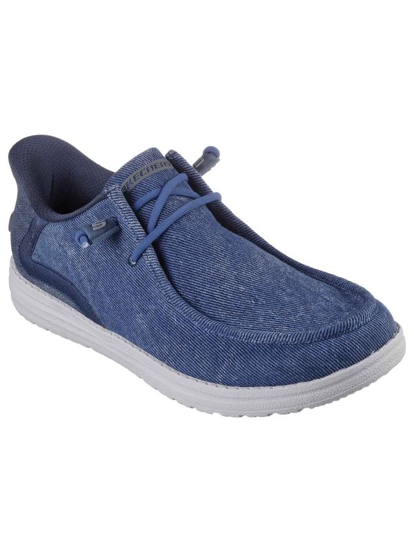 SNEAKERS RELAXED FIT SLIP-INS SKECHERS UOMO DENIM SNEAKERS RELAXED FIT SLIP-INS SKECHERS UOMO DENIM