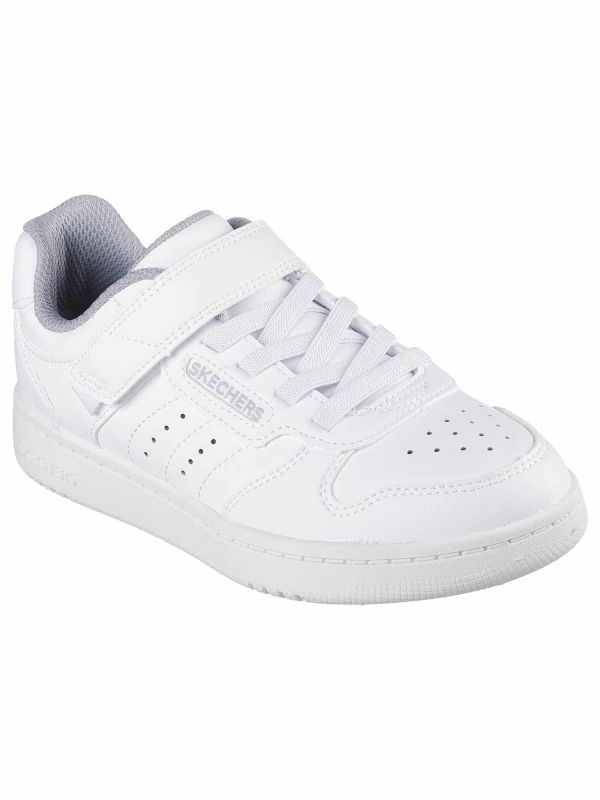 SNEAKER QUICK STREET SKECHERS BAMBINO BIANCO SNEAKER QUICK STREET SKECHERS BAMBINO BIANCO