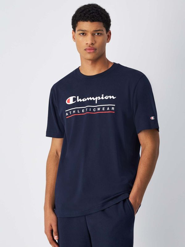 T-SHIRT CHAMPION UOMO BLU