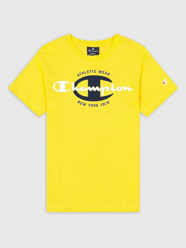Magliette champion bambino giallo on sale