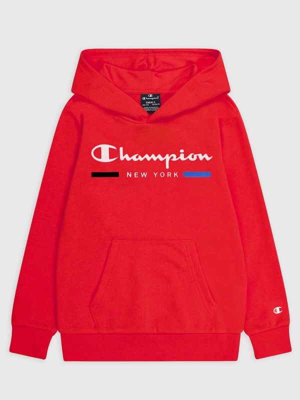 Felpa champion rossa deals