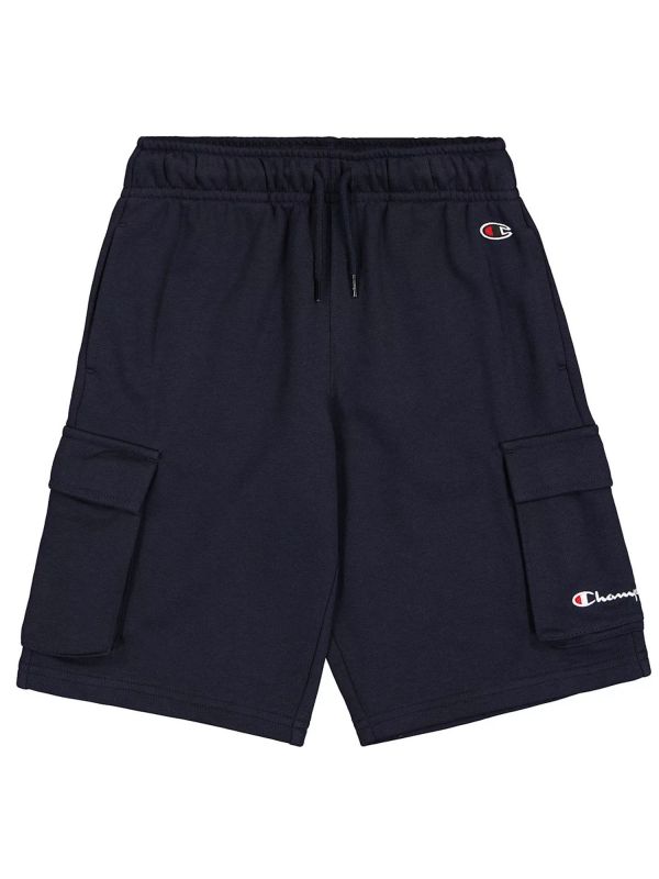SHORT CARGO CHAMPION DA BAMBINO BLU