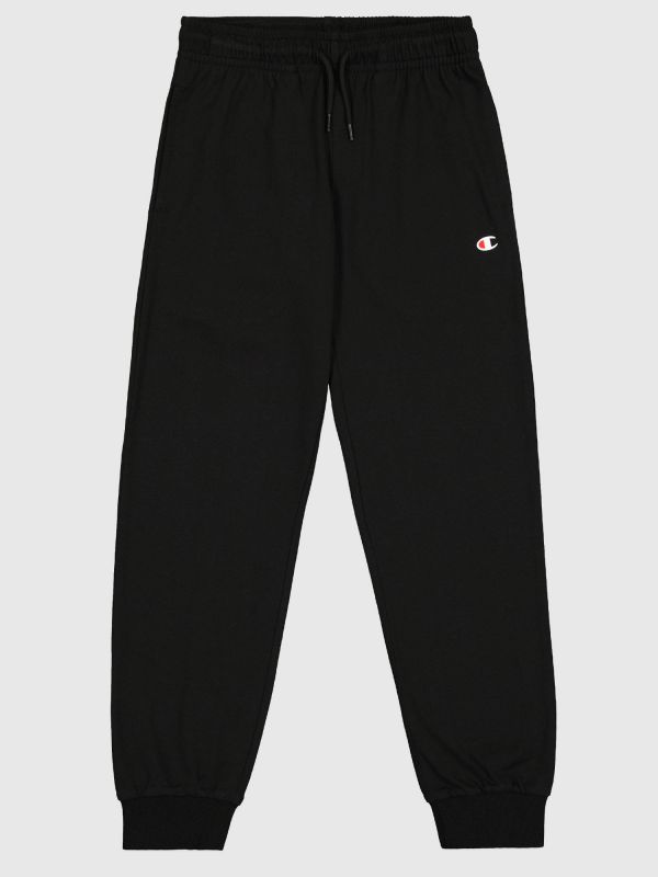 PANTALONE TUTA CHAMPION JUNIOR NERO