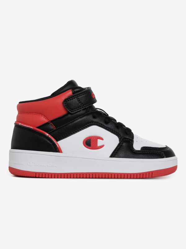 SNEAKERS JR CHAMPION REBOUND NERO ROSSO