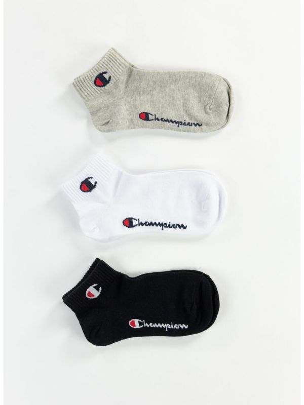 CHAMPION CALZE 3 PEZZI - ASSORTITO