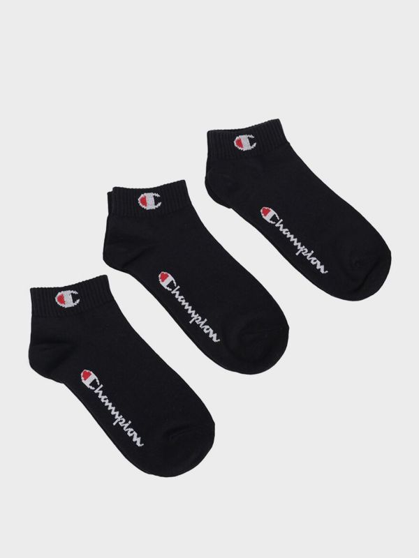 CHAMPION CALZE 3 PEZZI - NERO CHAMPION CALZE 3 PEZZI - NERO