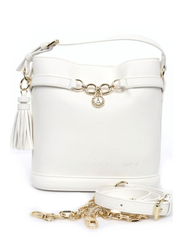BORSA A SECCHIELLO L'ATELIER DU SAC DONNA BIANCO