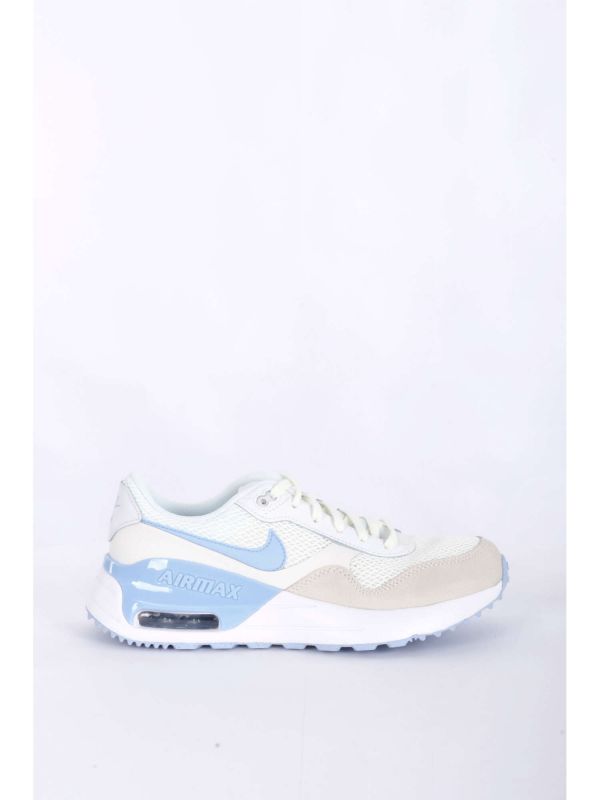 SNEAKERS JR NIKE AIR MAX SYSTM BIANCO-AZZURRO