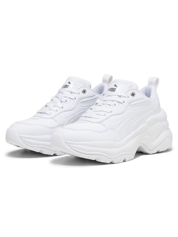 SNEAKERS CILIA WEDGE PUMA DONNA BIANCO 393915 02 Online a 60 00 Meca Moda Dress Shoes