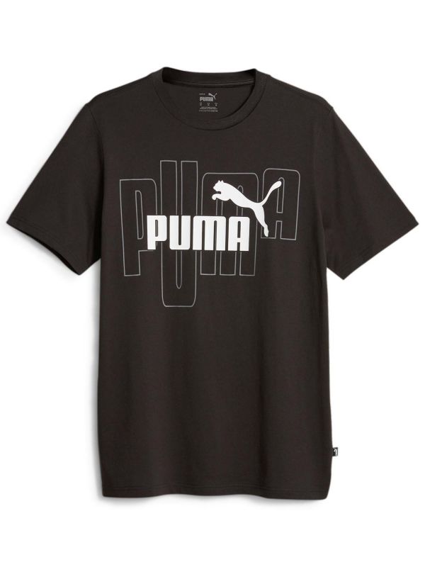 PUMA T SHIRT MM NERO