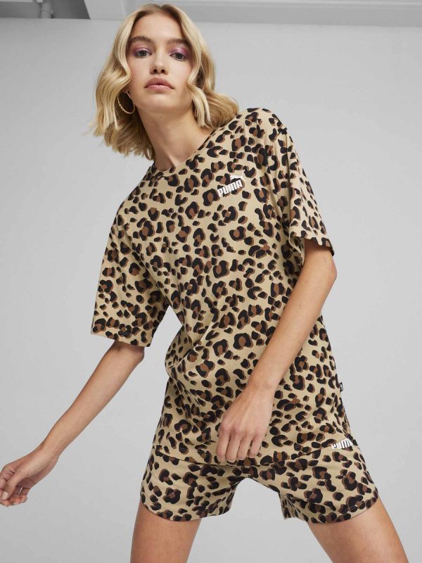 T-SHIRT ANIMALIER PUMA DA DONNA MACULATO