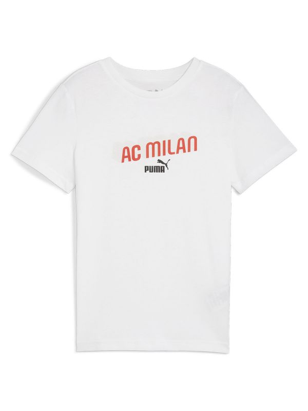 T-SHIRT ACM CULTURE TEE PUMA RAGAZZO BIANCO