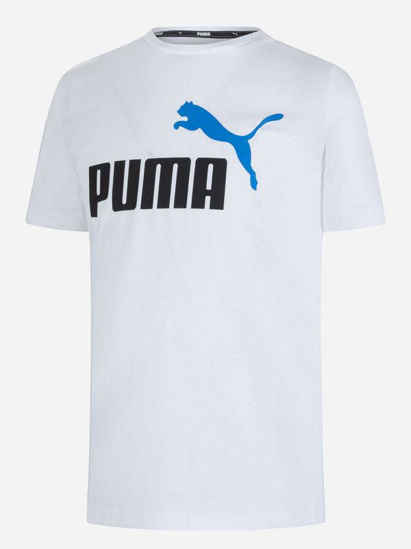 T SHIRT PUMA DA BAMBINO IN COTONE BIANCO 586985 79 Online a