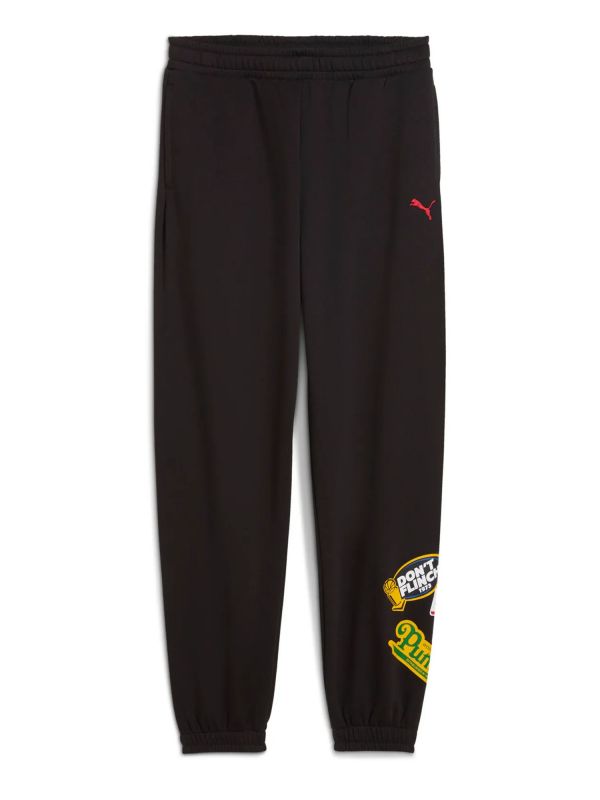 PANTALONE SPORTIVO PUMA DA BAMBINO NERO