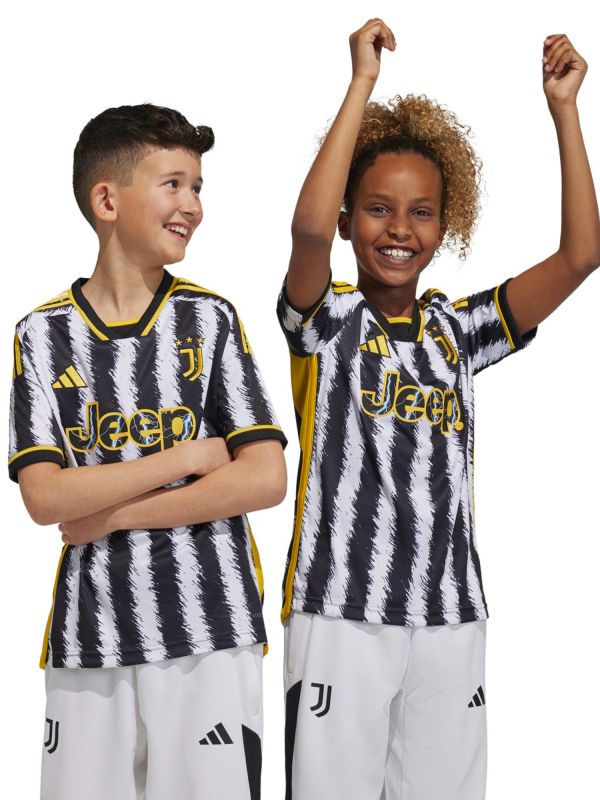 ADIDAS JUVE H JSY J - NERO-BIANCO