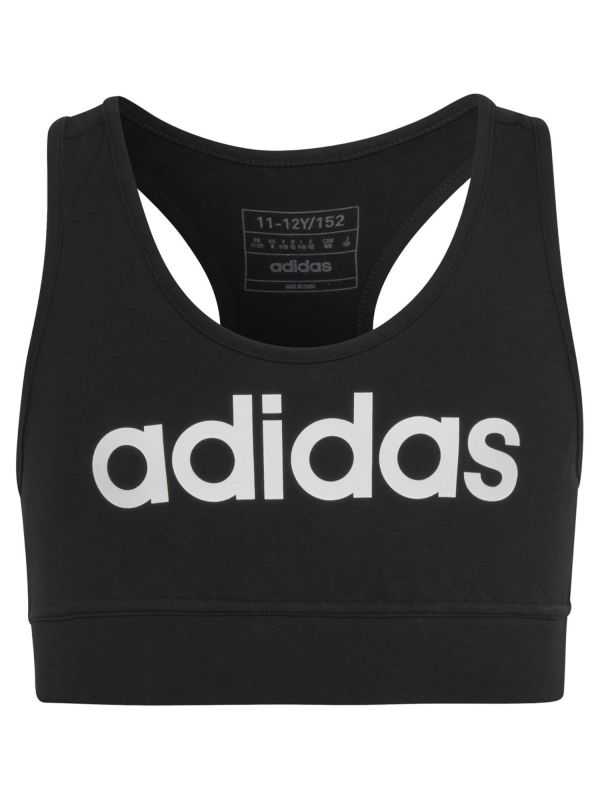 REGGISENO SPORTIVO ESSENTIAL ADIDAS BAMBINA NERO