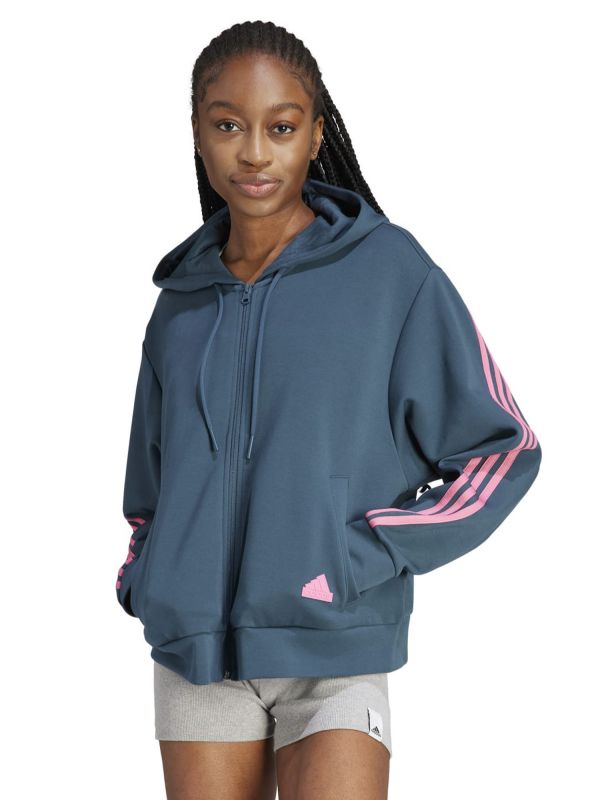 Felpa adidas top verde petrolio