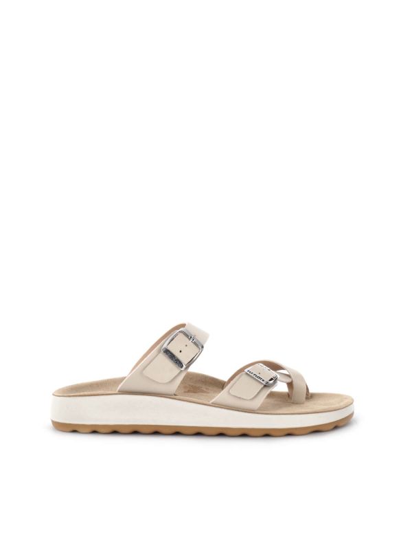 SANDALO CON CINTURINI FLY FLOT DONNA BEIGE