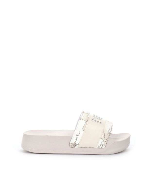 CIABATTA CON PLATFORM ALVIERO MARTINI 1^ CLASSE DONNA LATTE
