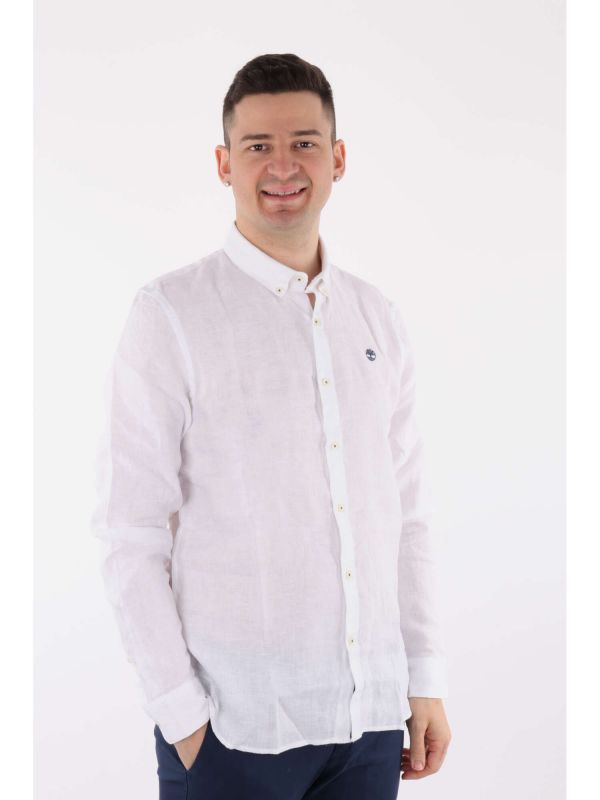 CAMICIA TIMBERLAND DA UOMO BIANCO