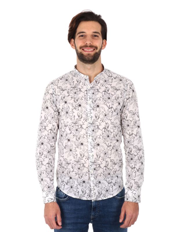 CAMICIA CON STAMPA GIANNI LUPO UOMO FANTASIA