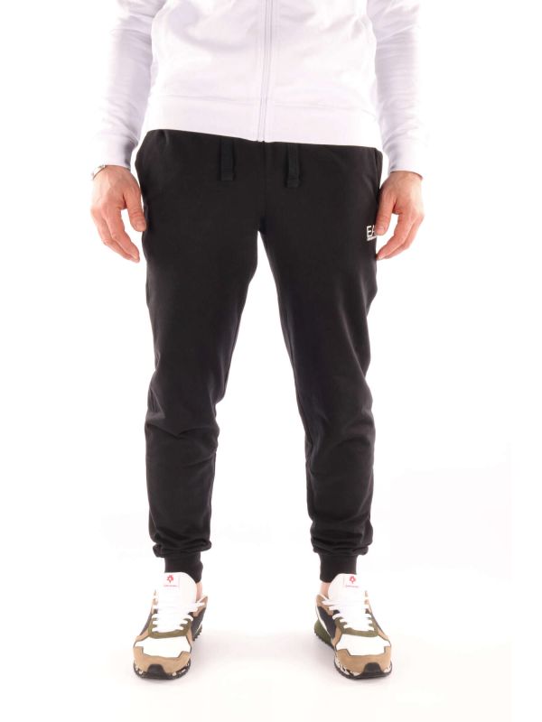 PANTALONE LOGATO EMPORIO ARMANI 7 DA UOMO NERO