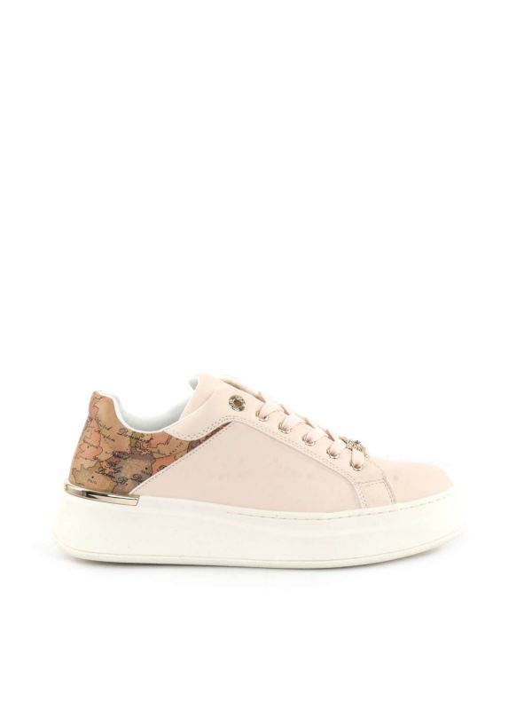 SNEAKERS CON PLATFORM E CHARM ALVIERO MARTINI 1^ CLASSE DONNA NUDO