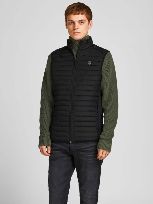 SMANICATO MULTI BODYWARMER JACK&JONES NOOS NERO