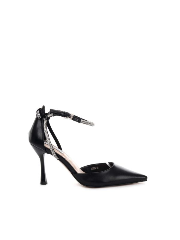 DECOLLETÉ CON STRASS QUEEN HELENA DONNA NERO