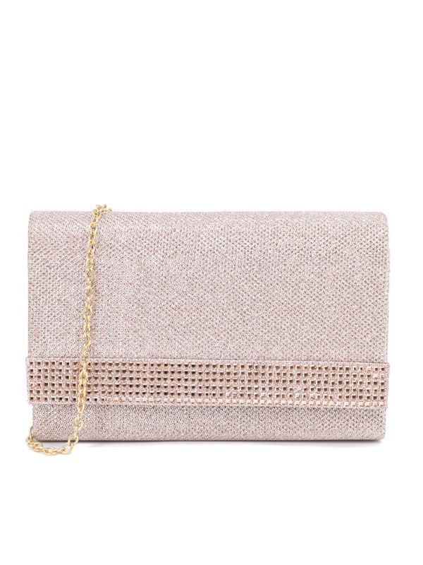 POCHETTE DA DONNA QUEEN HELENA - CHAMPAGNE