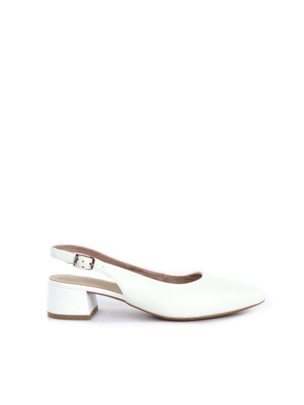 SLINGBACK TAMARIS DONNA BIANCO