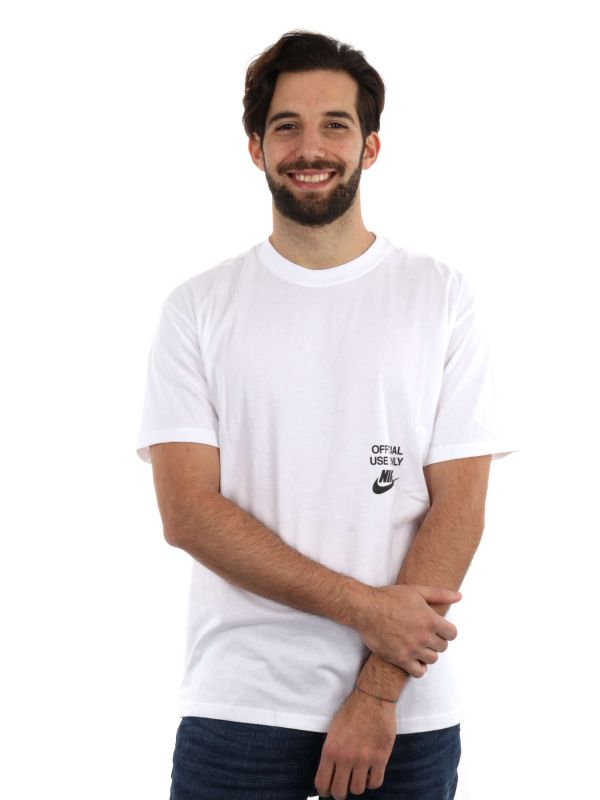 T-SHIRT MAX 90 NIKE UOMO BIANCO