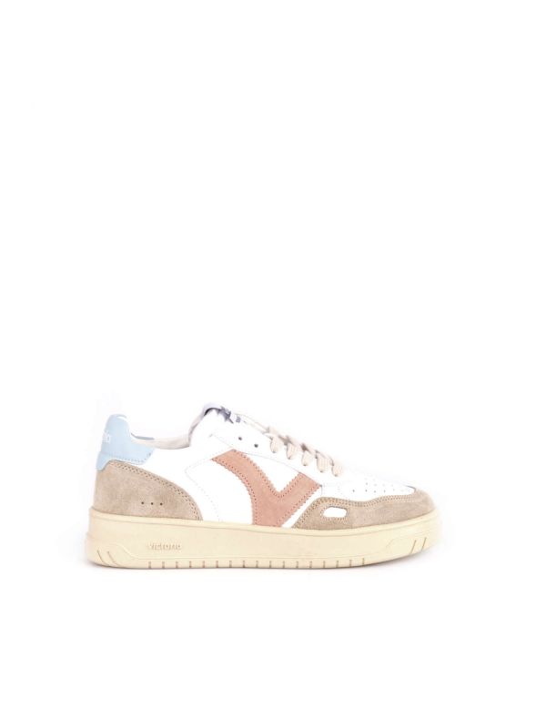 SNEAKERS SEUL VICTORIA DONNA BIANCO CELESTE