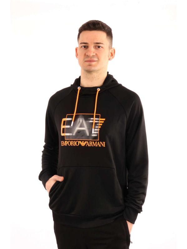 Felpa con hotsell cappuccio emporio armani