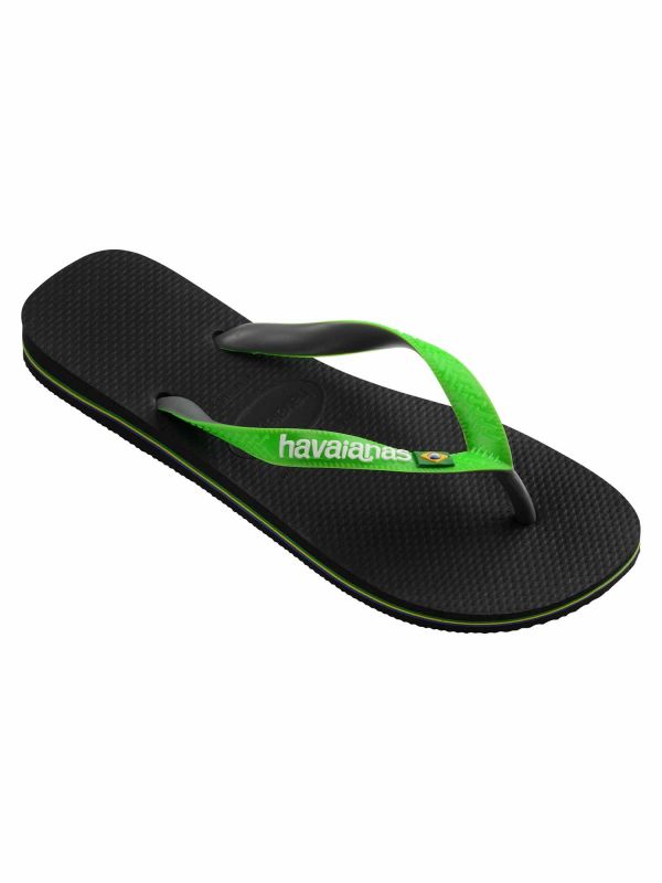 INFRADITO BRASIL MIX HAVAIANAS UNISEX NERO-VERDE
