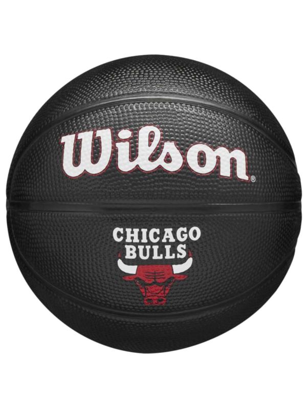 PALLONE MINI DA BASKET CHICAGO BULLS WILSON NERO