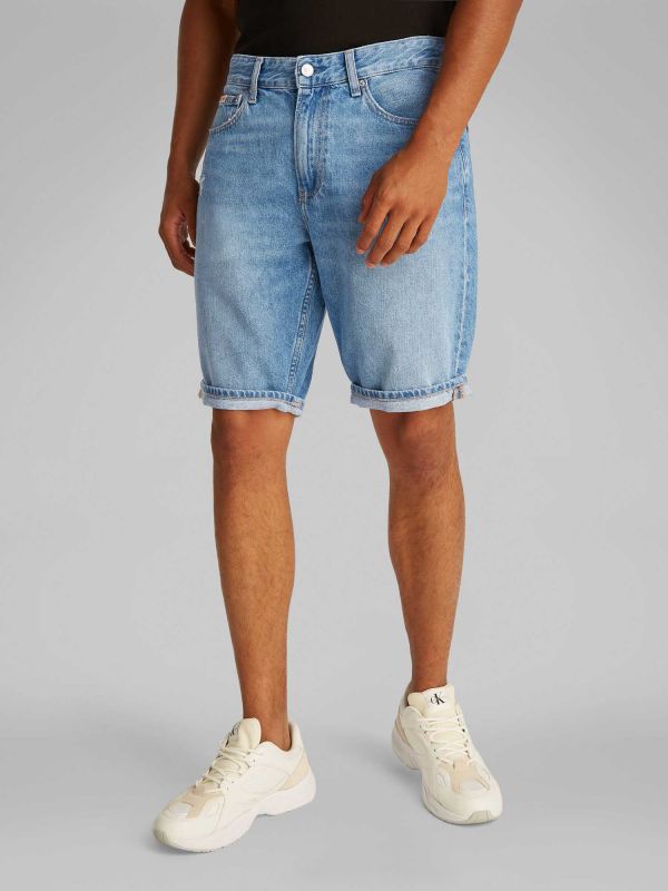 SHORT REGULAR CALVIN KLEIN JEANS UOMO JEANS CHIARO