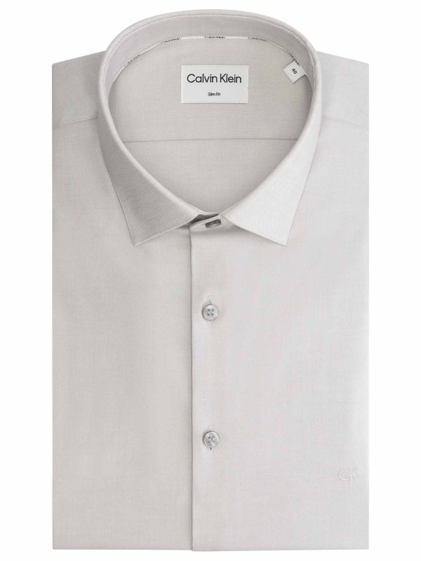 CAMICIA CALVIN KLEIN JEANS UOMO GRIGIO