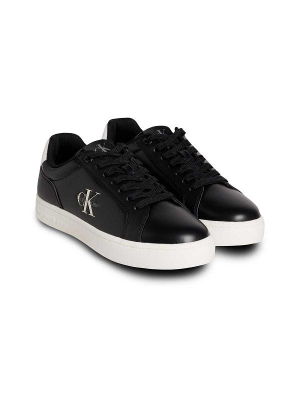 SNEAKERS CLASSIC CUPSOLE CALVIN KLEIN JEANS UOMO NERO-BIANCO