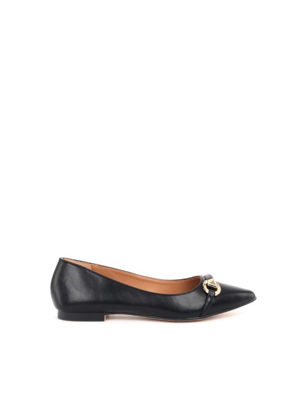 MOCASSINO CON FIBBIA CLIO' DONNA NERO