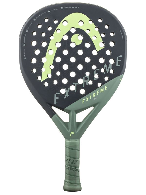 RACCHETTA DA PADEL EXTREME PRO HEAD NERO-VERDE
