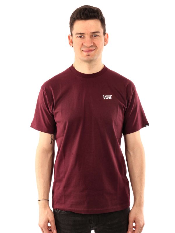 VANS T-SHIRT MM - BORDEAUX