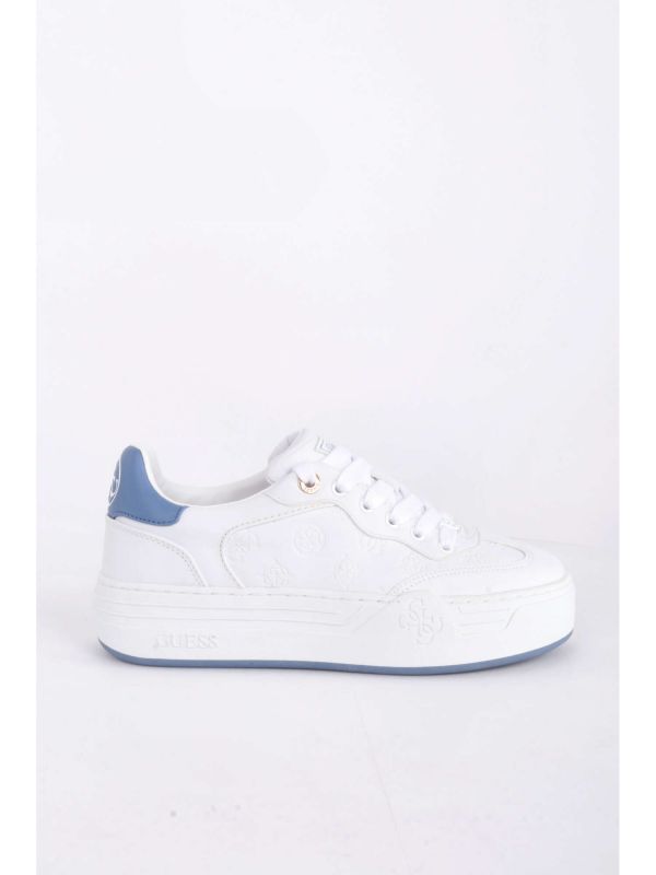 SNEAKERS SWOLE GUESS DONNA BIANCO-BLU