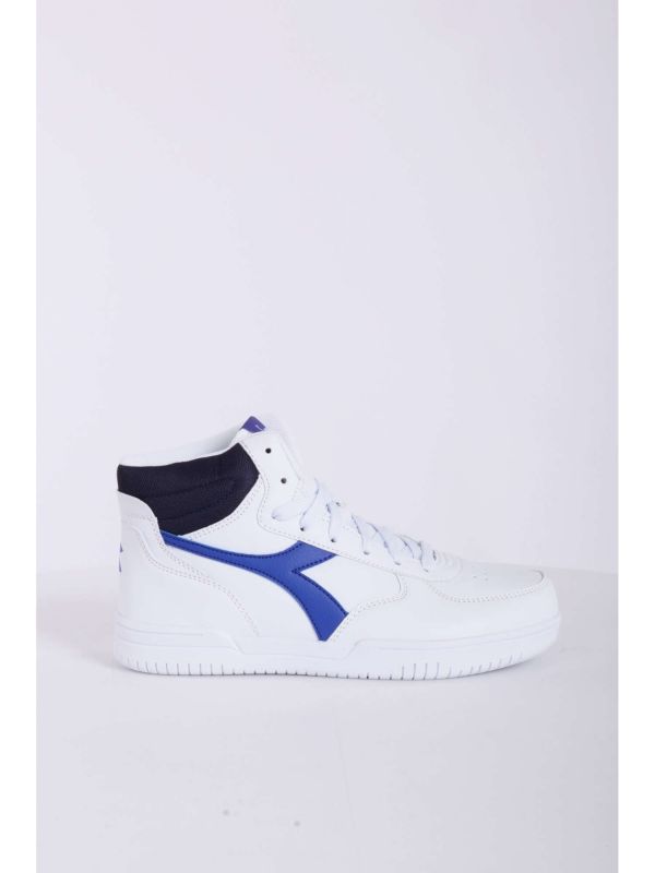 DIADORA RAPTOR MID - BIANCO-ROYAL