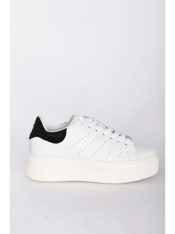 SNEAKERS CON PLATFORM PERRY CULT DONNA BIANCO-NERO