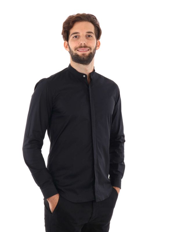 CAMICIA SINGAPORE FB UOMO NERO