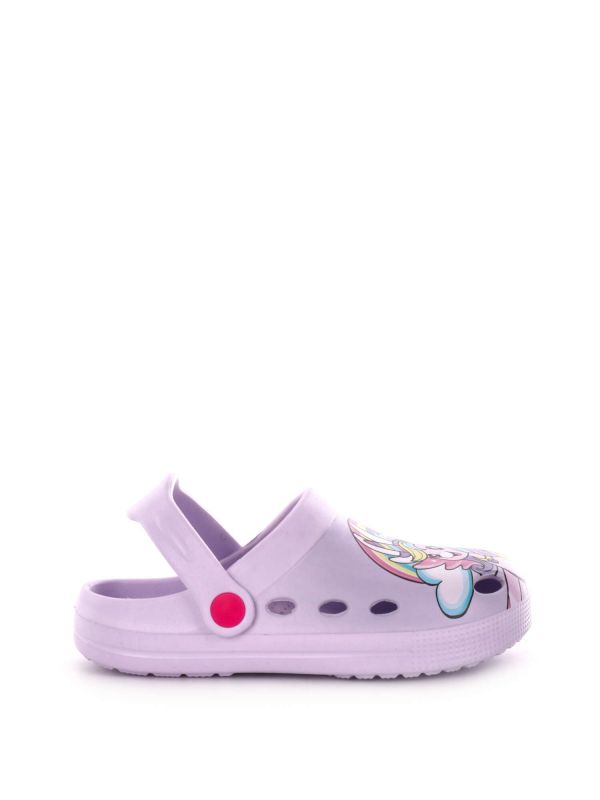 CIABATTE UNICORNO DISNEY BAMBINA LILLA