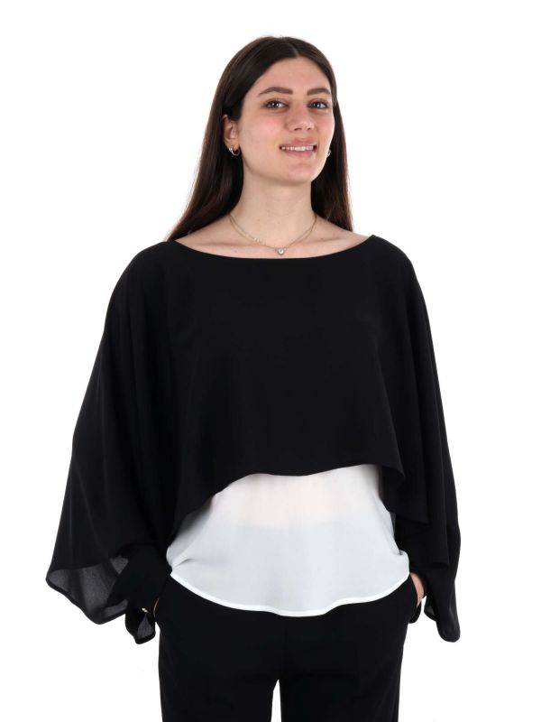 COPRISPALLE CON POLSI ARTIGLI DONNA NERO
