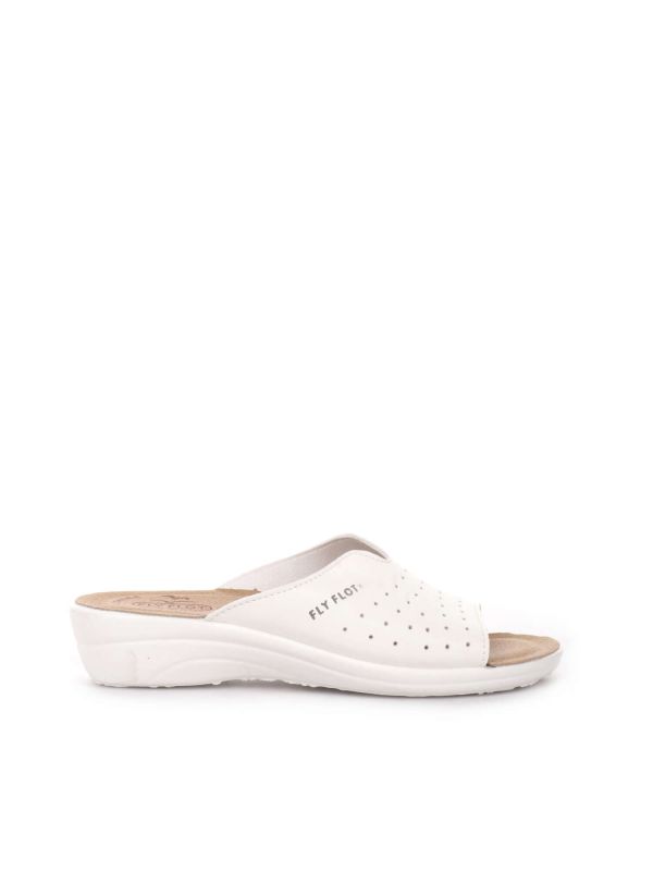 CIABATTA PROFESSIONALE APERTA FLY FLOT DONNA BIANCO